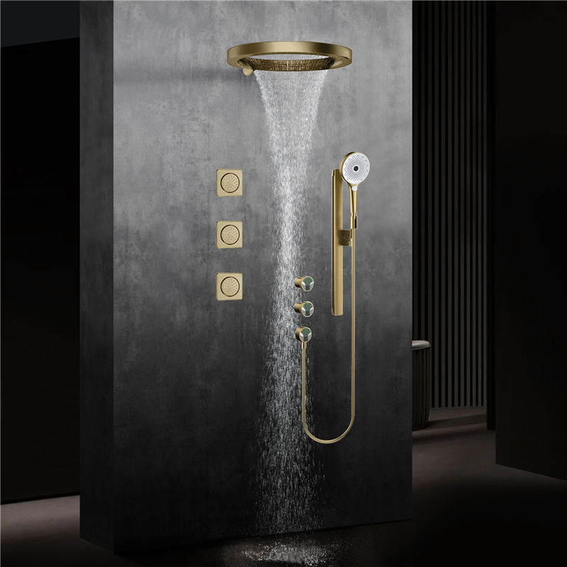 Shower Head Rain - Juego de grifería de ducha Beyoon