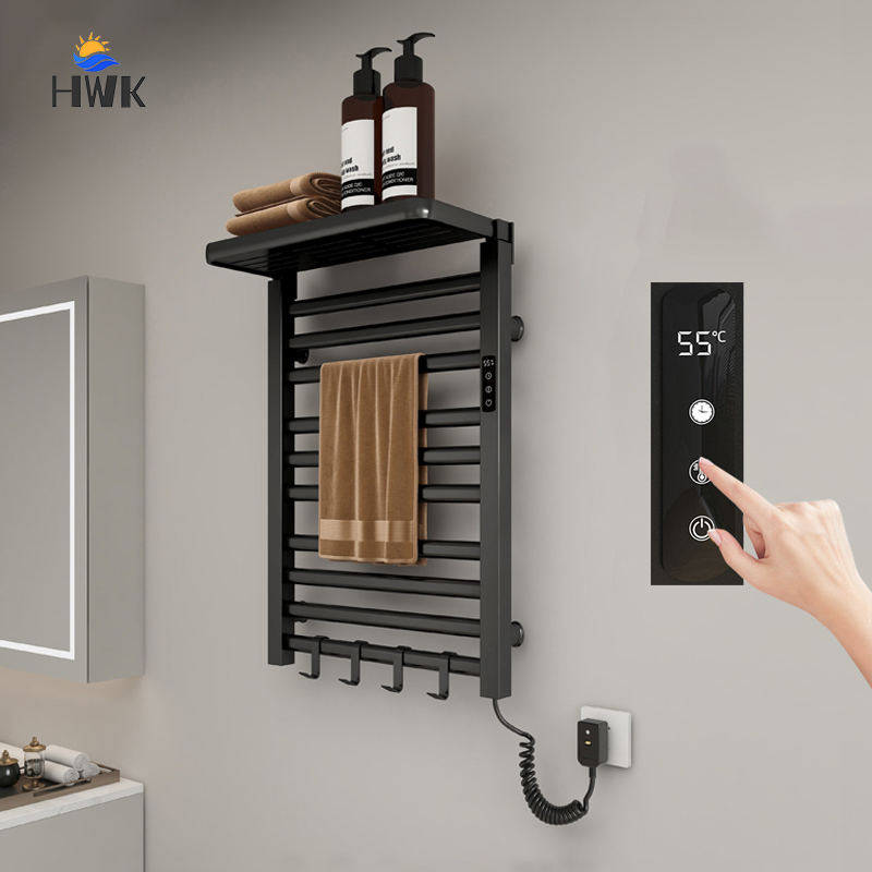 Home Bathroom Shelf - Toallero eléctrico calentado para baño con