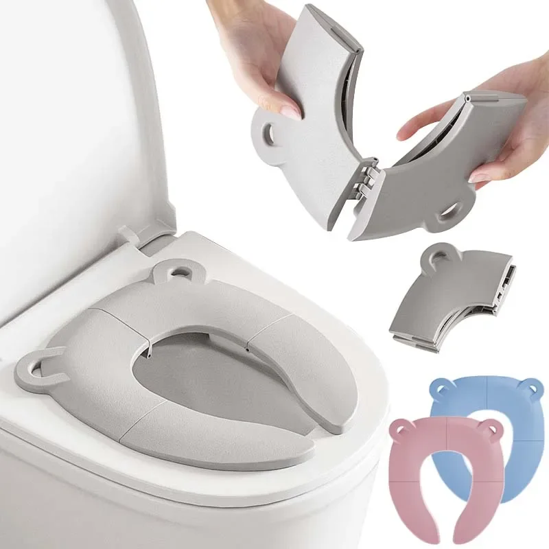 Home Bathroom With Urinal - Asiento de Inodoro Plegable Portátil para