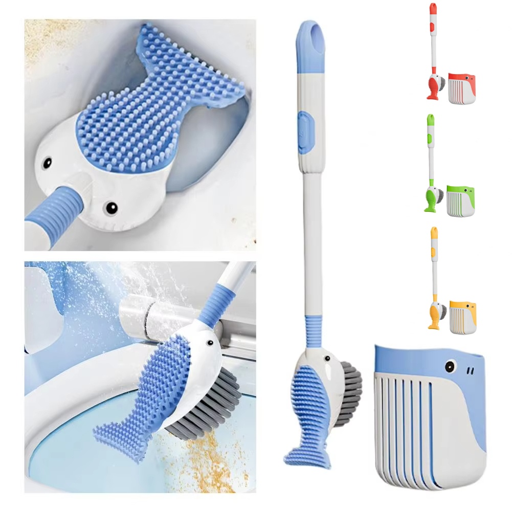 Toilet Brush Holder - Escobilla de baño Squirt Whale, cepillo