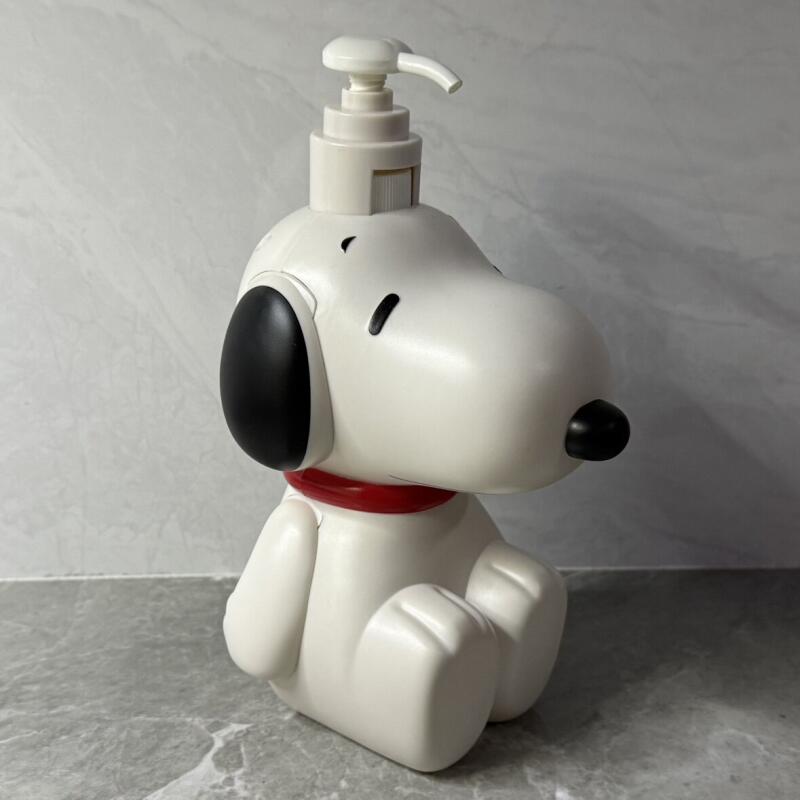 Home Edit Bathroom - Botella Dispensadora Kawaii de Snoopy, Botella