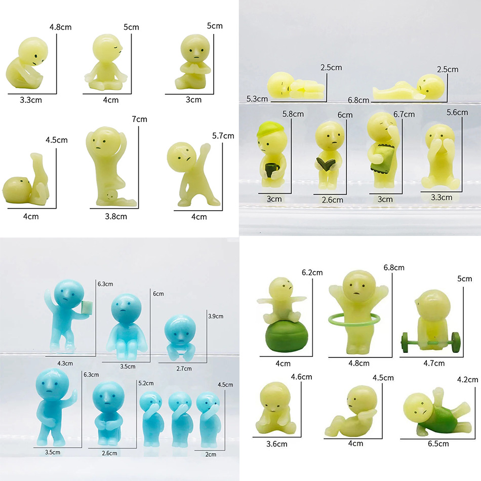 Home Goods Bathroom Sets - Figuras Mini que Brillan en la