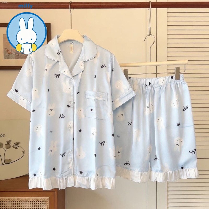 Home Goods Bathroom Sets - Pijamas de Seda de Verano Kawaii