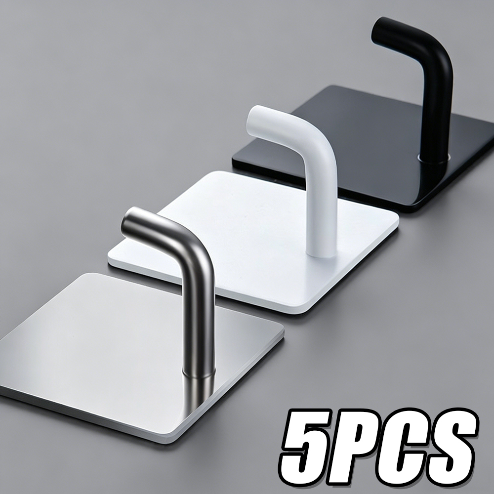 Robe Hook Adhesive - Ganchos Adhesivos de Acero Inoxidable para