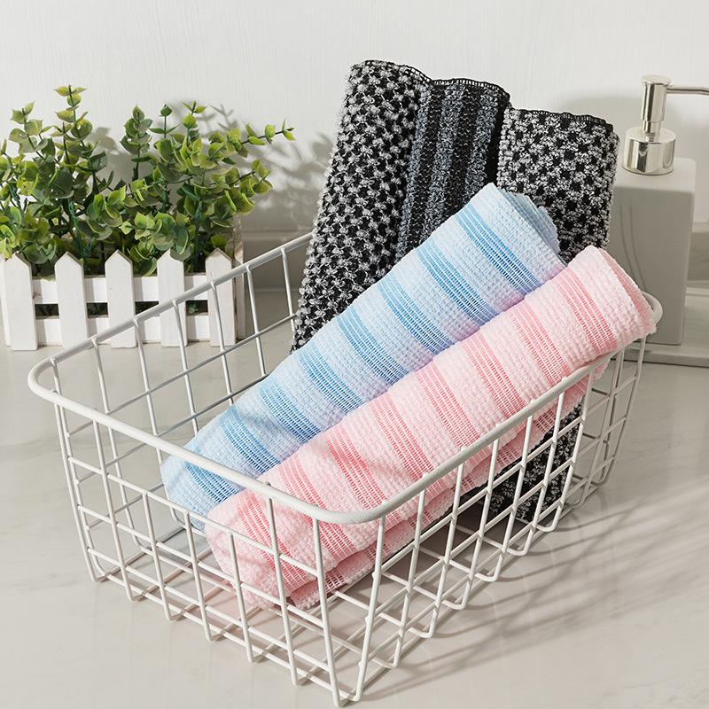 Home Bathroom Accessories - *Nuevo toalla de baño exfoliante de