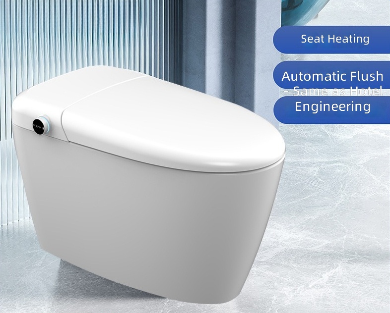 Home And Bathroom - Asiento de Inodoro Inteligente con Calefacción,