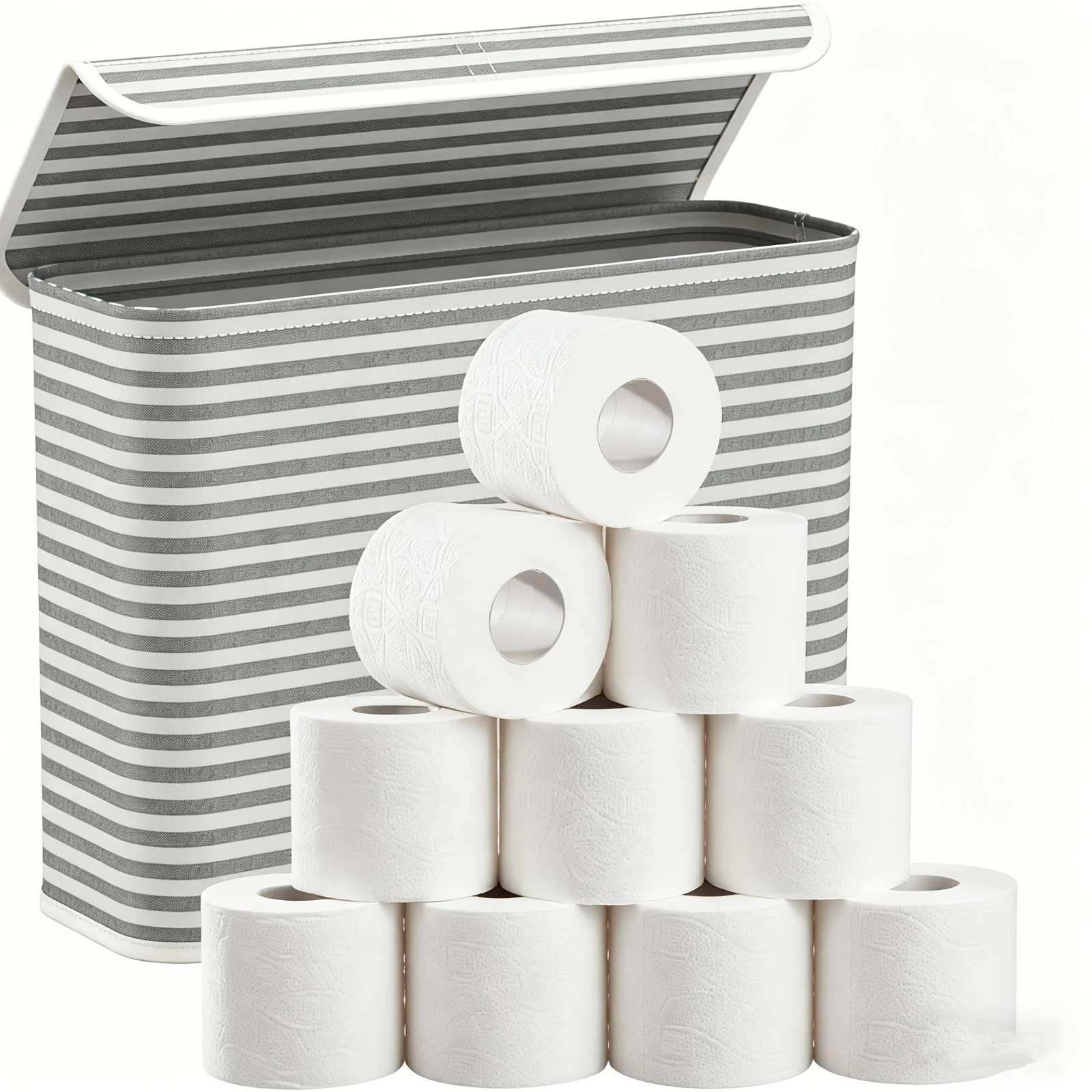 Home Bathroom Paper Towels - Cesta de almacenamiento para papel higiénico,