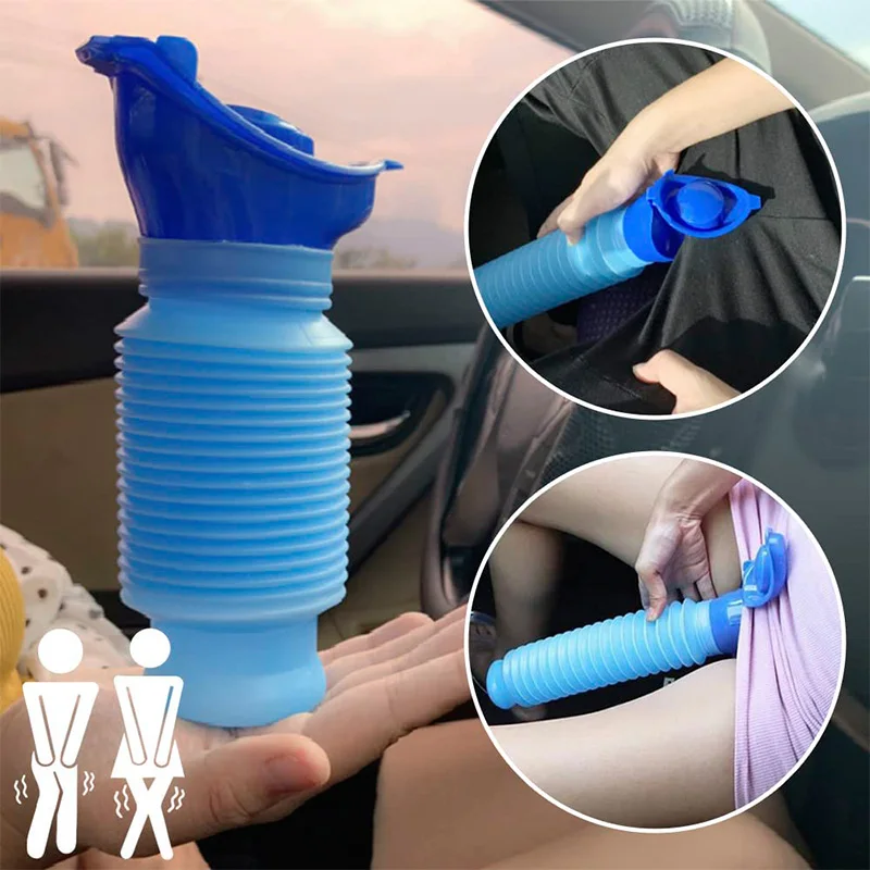 Home Bathroom With Urinal - Urinario portátil para adultos de 750ml,