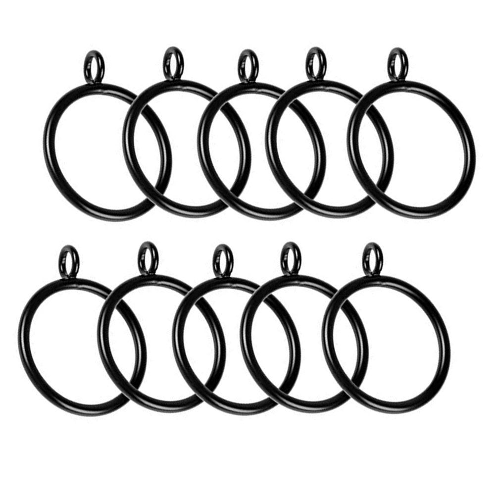 Home Bathroom Accessories - 24 Anillos Blancos para Cortinas de