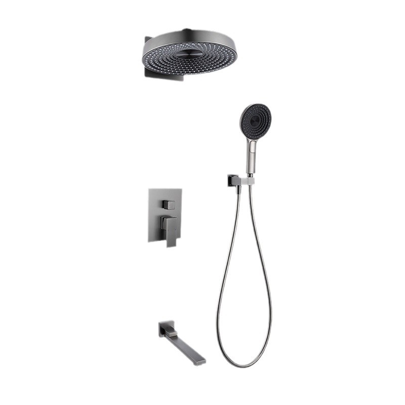 Shower Head Rain - Juego de Ducha Empotrado de Alta