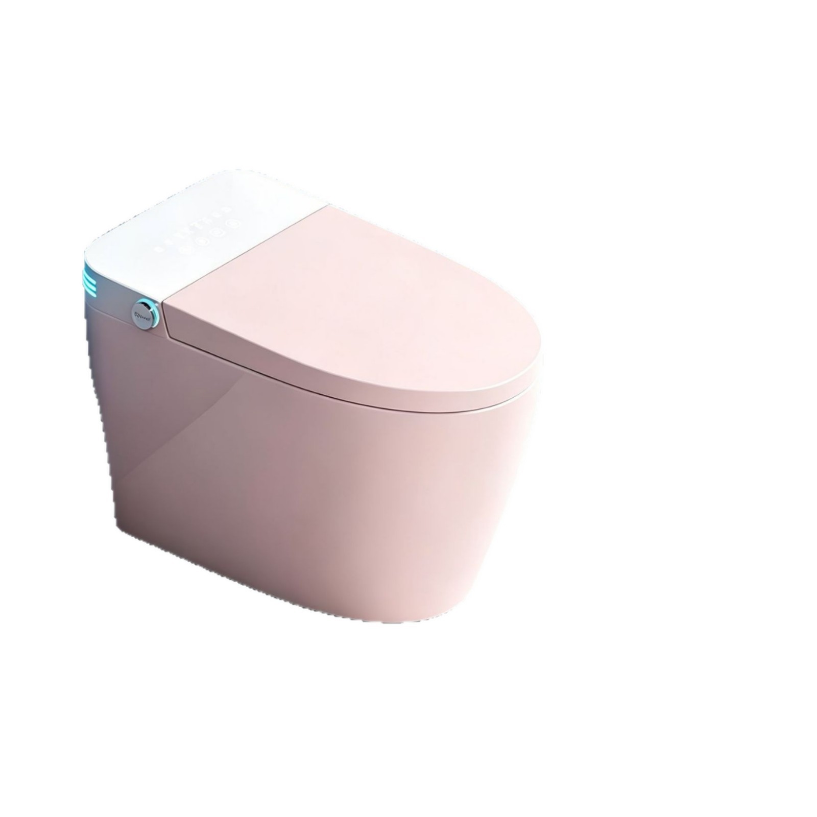 Home And Bathroom - Inodoro Inteligente, Color Rosa, Automático Todo