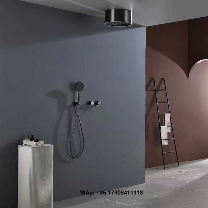 Shower Head Rain - Juego de grifería de ducha LED