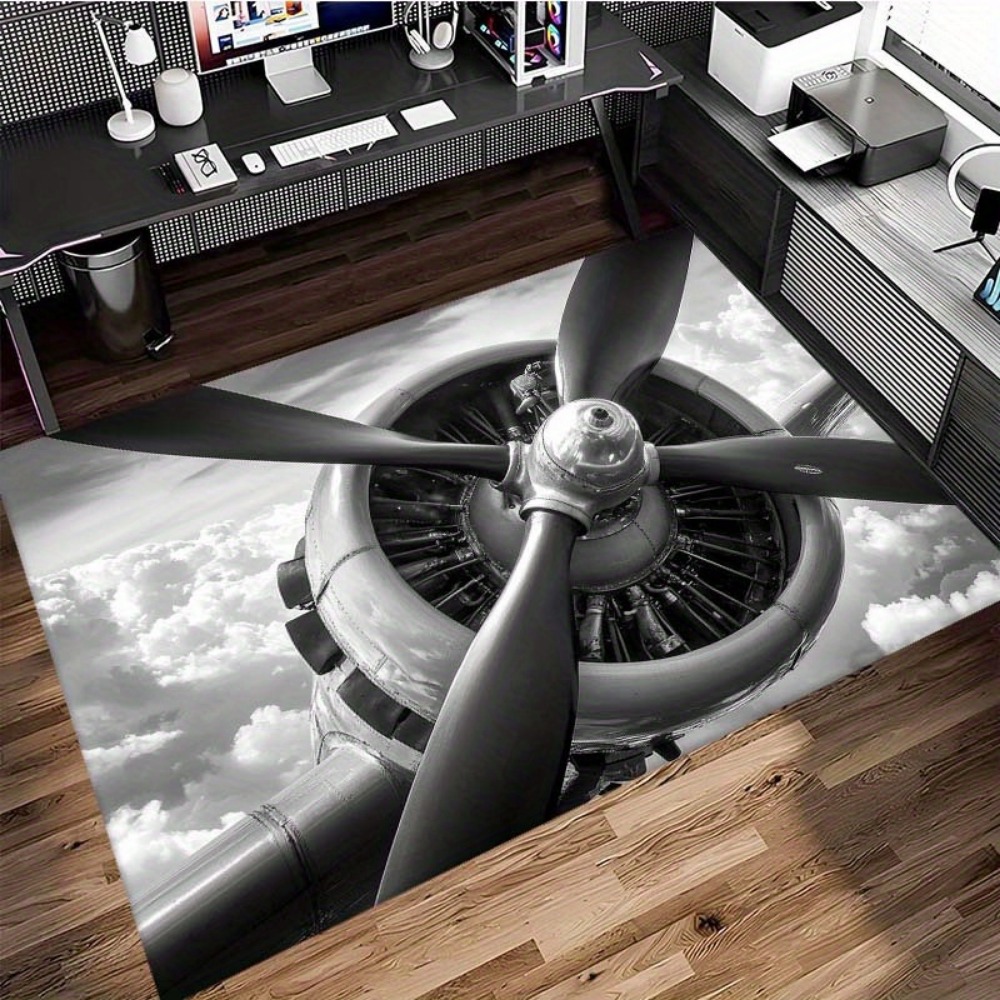Jet Home Bathroom Mats - Alfombra Decorativa Rectangular Grande Antideslizante con