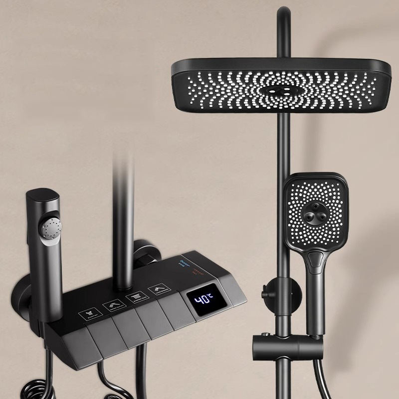 Shower Head Rain - Juego de Ducha, Lujoso Sistema de