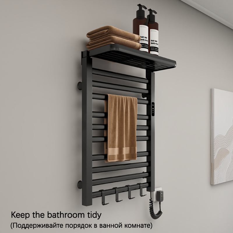 Toallero eléctrico calentado p - Home Bathroom Shelf reseña y precio