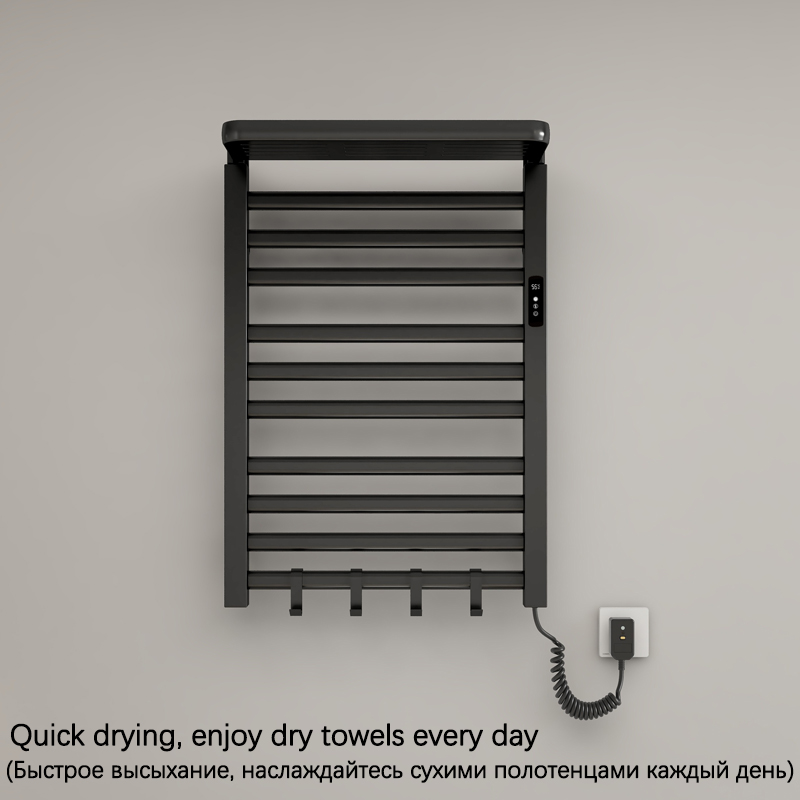 Toallero eléctrico calentado p - Home Bathroom Shelf reseña y precio
