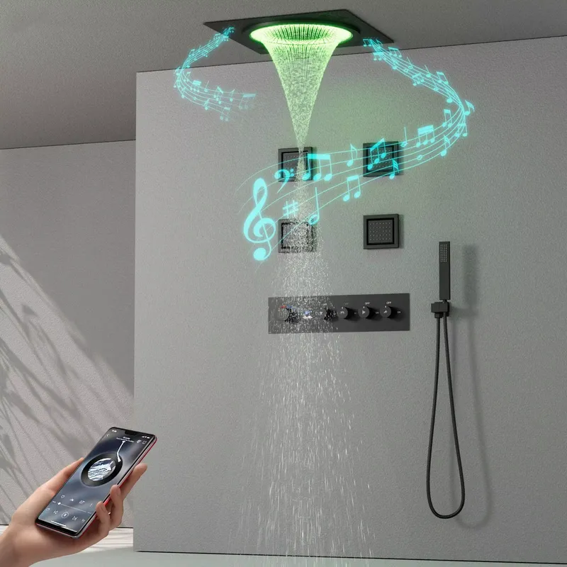 Juego de Ducha LED Inteligente - Home And Bathroom reseña y precio