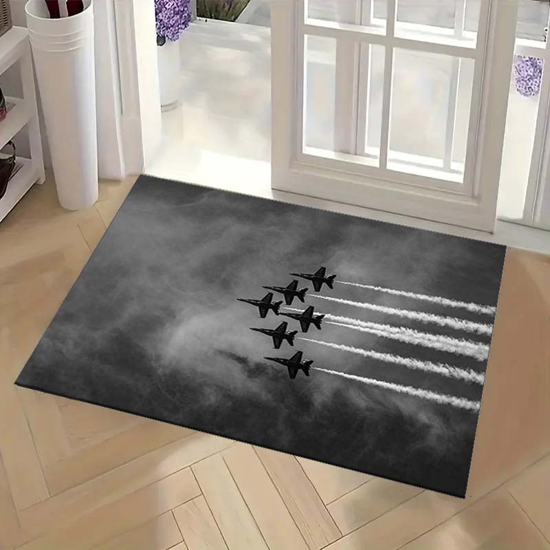 Alfombra Jet Theme Leaf Crysta - Jet Home Bathroom Mats reseña y precio