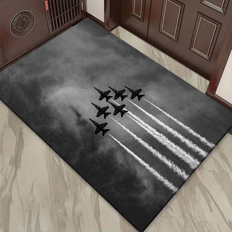 Alfombra Jet Theme Leaf Crysta - Jet Home Bathroom Mats reseña y precio