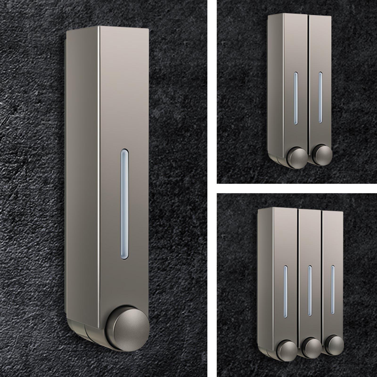 Dispensador de jabón montado e - Home Bathroom Wall Soap Dispenser reseña y precio