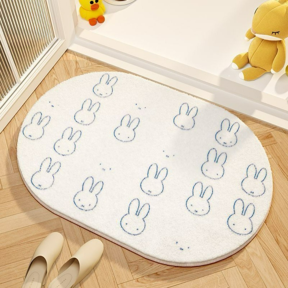Alfombra de suelo con dibujos  - Home Edit Bathroom reseña y precio