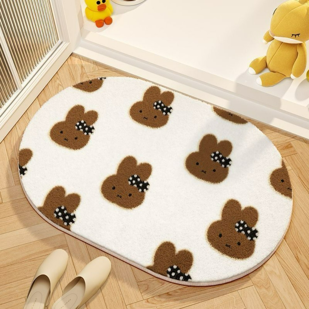 Alfombra de suelo con dibujos  - Home Edit Bathroom reseña y precio