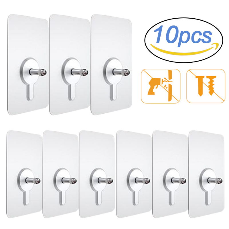 Ganchos de pared adhesivos par - Robe Hook Adhesive reseña y precio