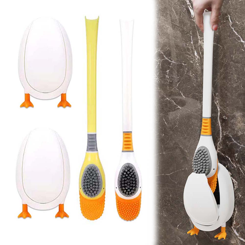 Cepillo de silicona para inodo - Toilet Brush Holder reseña y precio