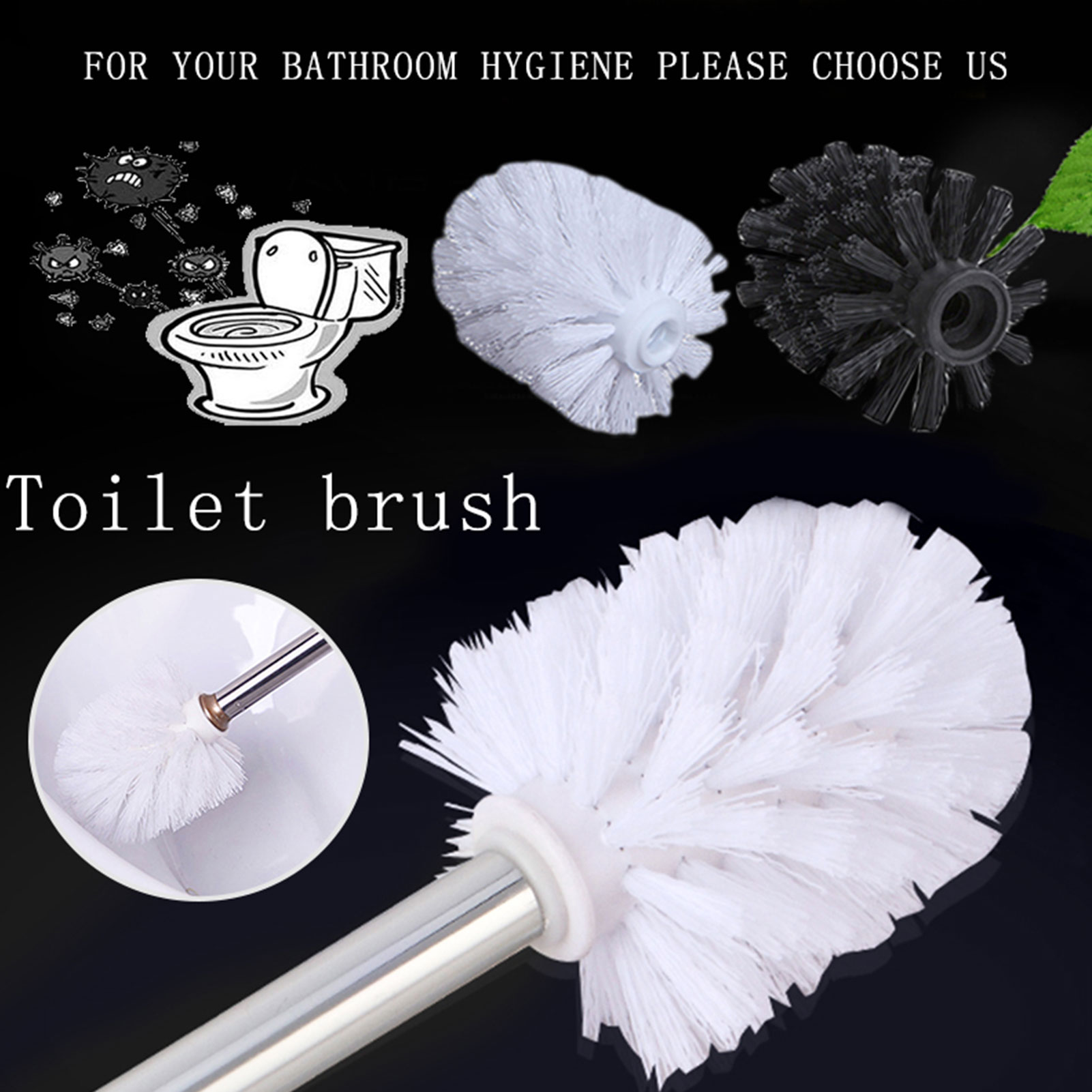 Soporte Universal para cabezal - Toilet Brush Holder reseña y precio