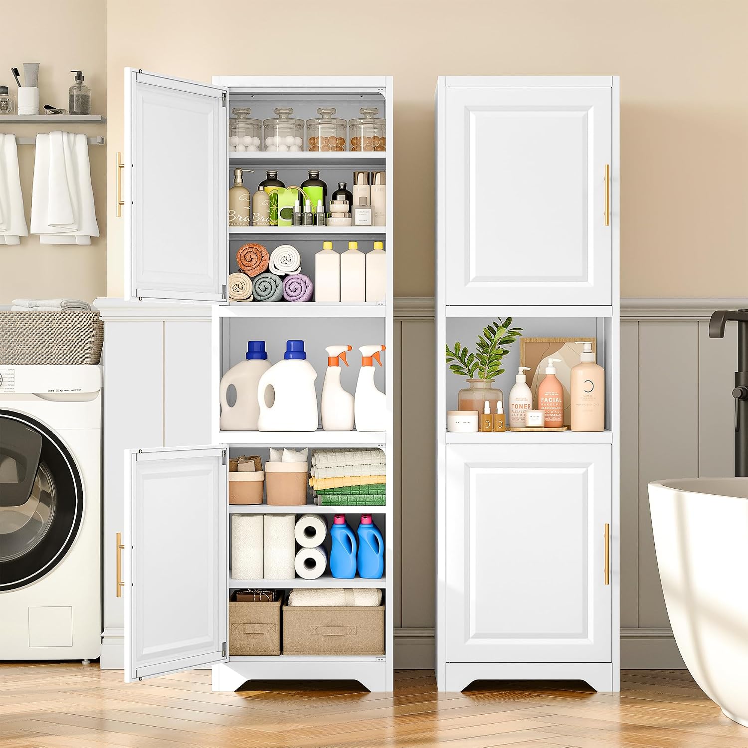 Armario de Almacenamiento Estr - Home Bathroom Shelf reseña y precio