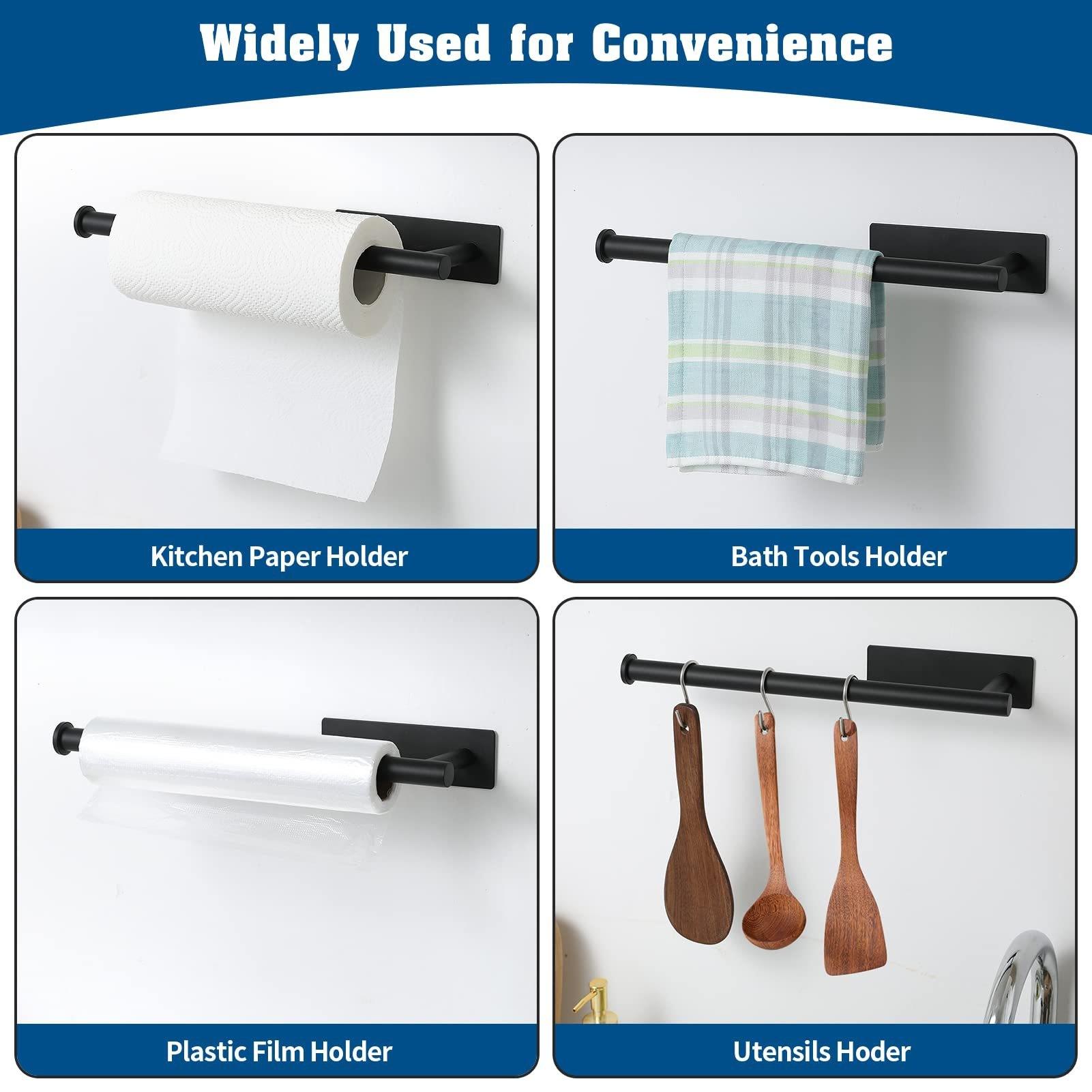 Toallero Minimalista de Acero  - Home Bathroom Paper Towels reseña y precio