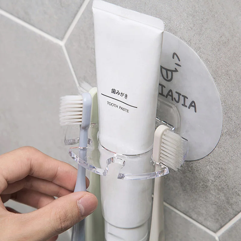Soporte autoadhesivo para cepi - Toothbrush Holder Set reseña y precio