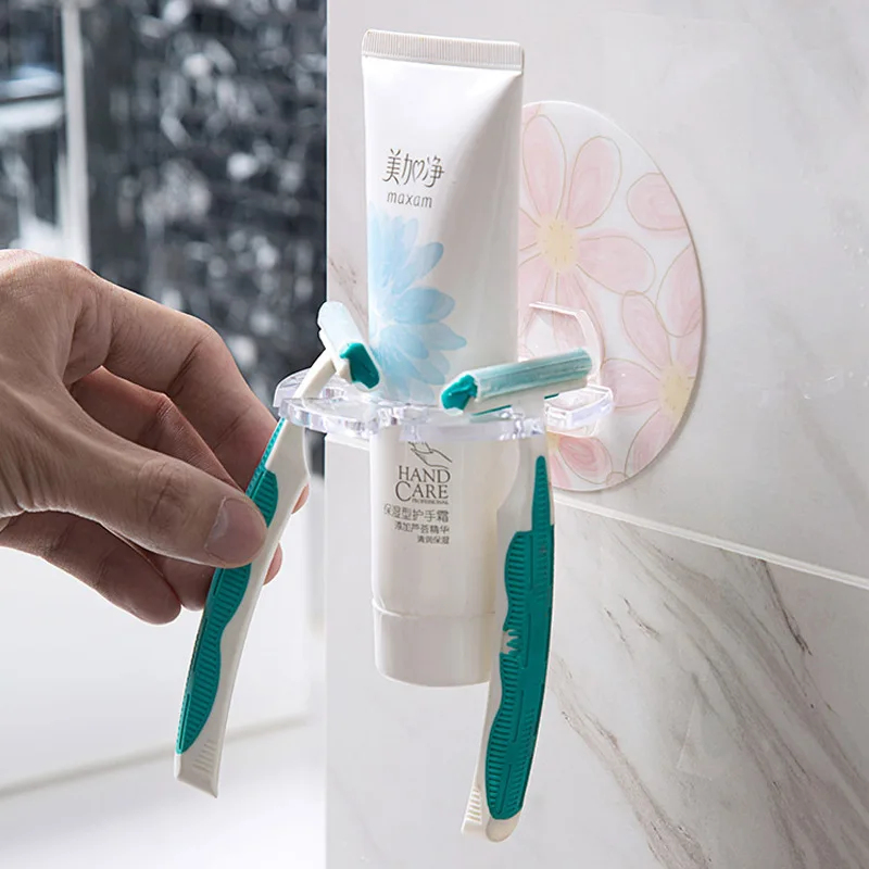 Soporte autoadhesivo para cepi - Toothbrush Holder Set reseña y precio