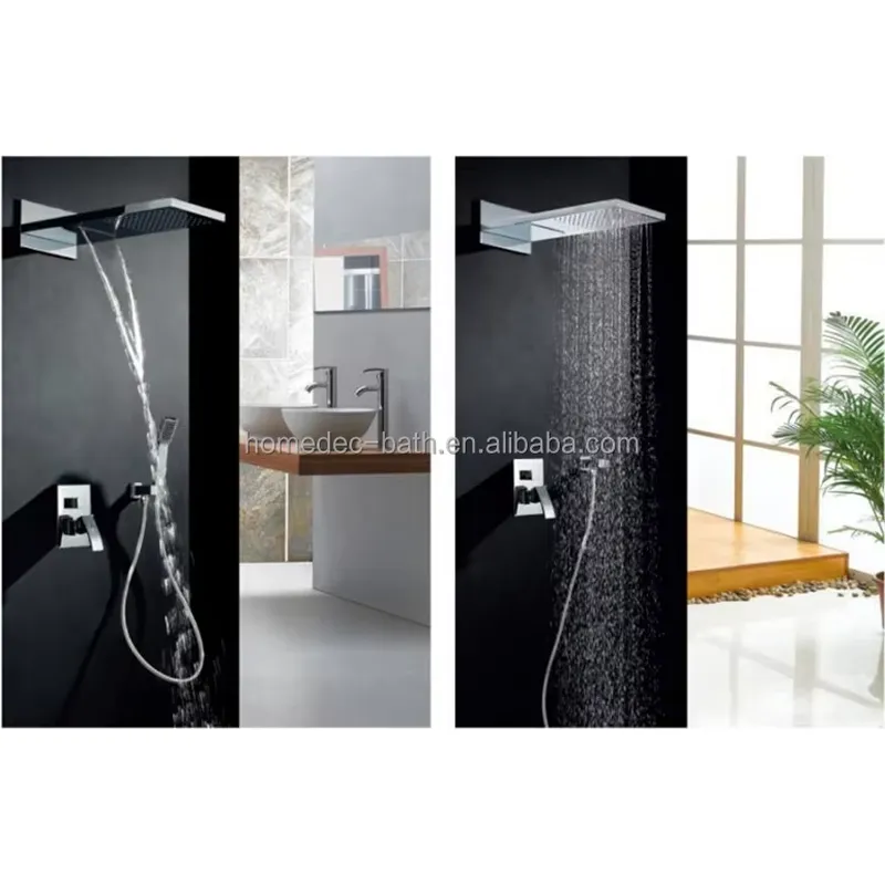 Panel de ducha de pared con ef - Shower Head Rain reseña y precio