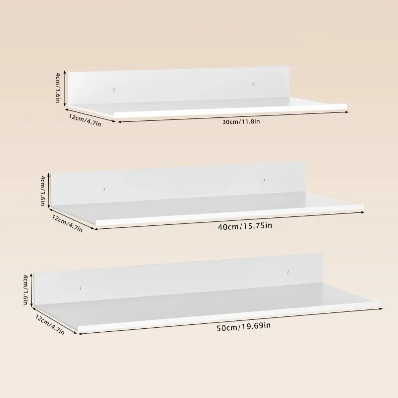 Estantes Flotantes de Metal, E - Home Bathroom Shelf reseña y precio