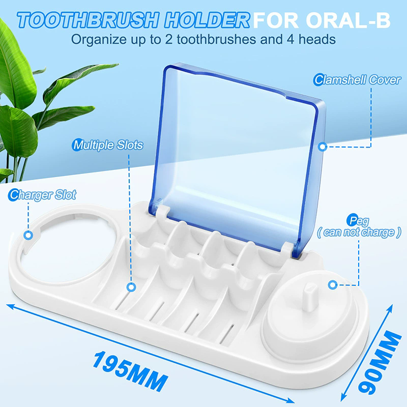 Soporte para cepillos de dient - Toothbrush Holder Set reseña y precio