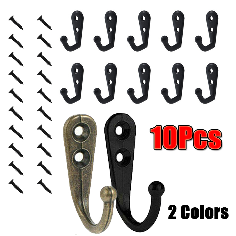 10 Ganchos de Pared Rústicos p - Robe Hook Adhesive reseña y precio
