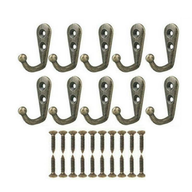 10 Ganchos de Pared Rústicos p - Robe Hook Adhesive reseña y precio