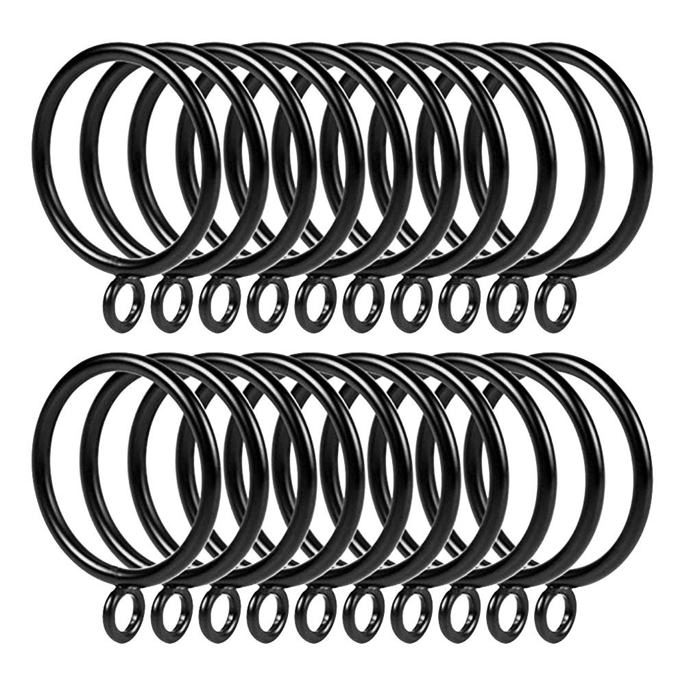 24 Anillos Blancos para Cortin - Home Bathroom Accessories reseña y precio