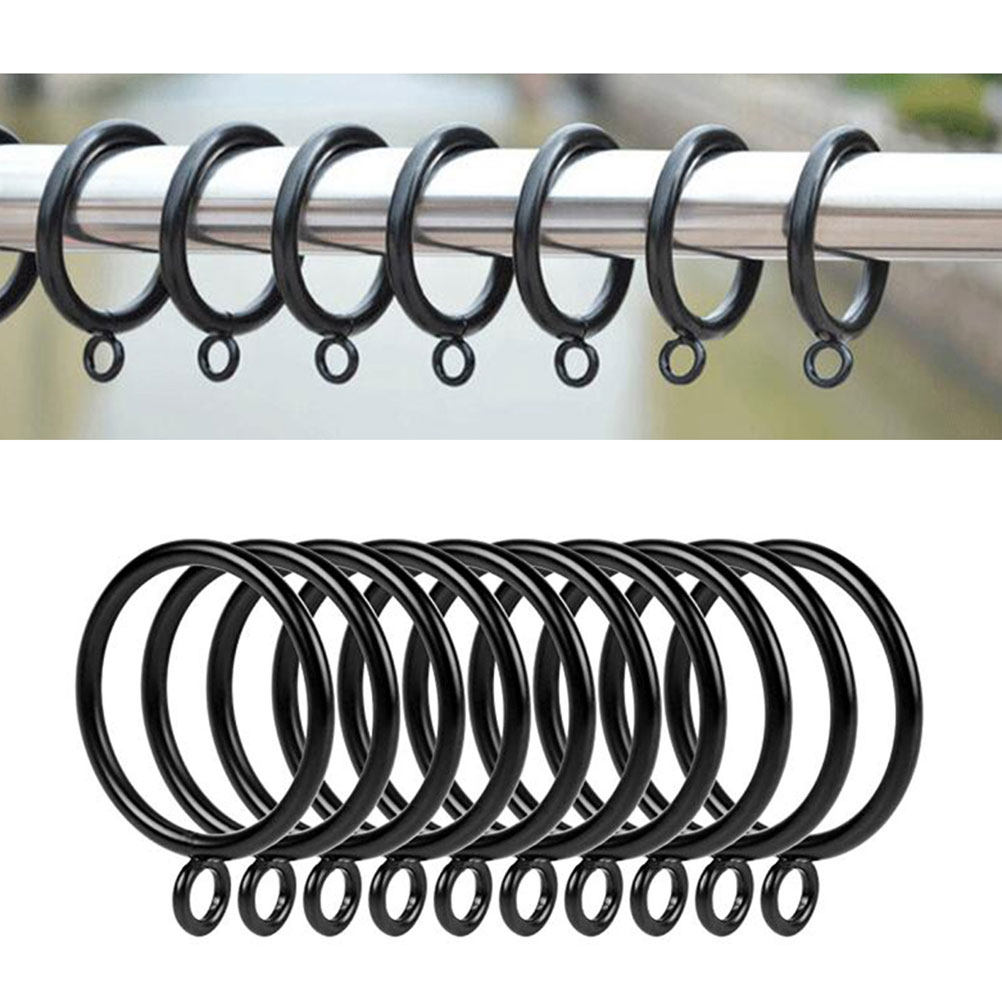 24 Anillos Blancos para Cortin - Home Bathroom Accessories reseña y precio