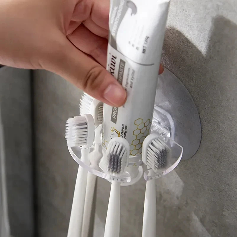 Dispensador de pasta de diente - Toothbrush Holder Set reseña y precio