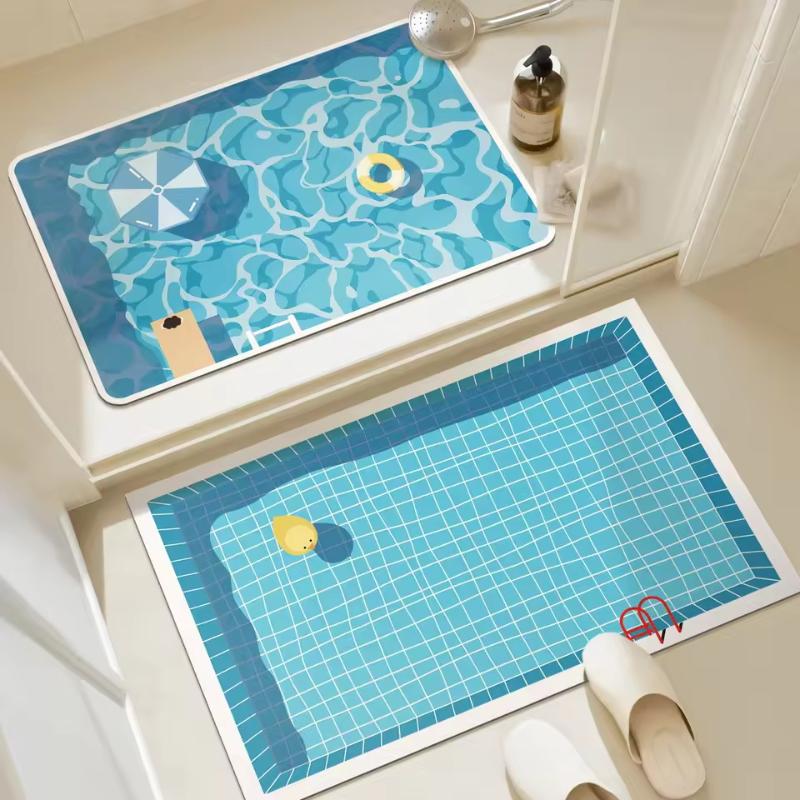 Alfombra Antideslizante de Gom - Jet Home Bathroom Mats reseña y precio