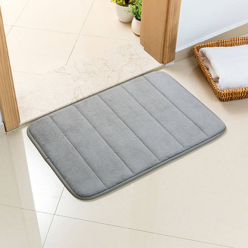 Alfombra antideslizante gruesa - Jet Home Bathroom Mats reseña y precio