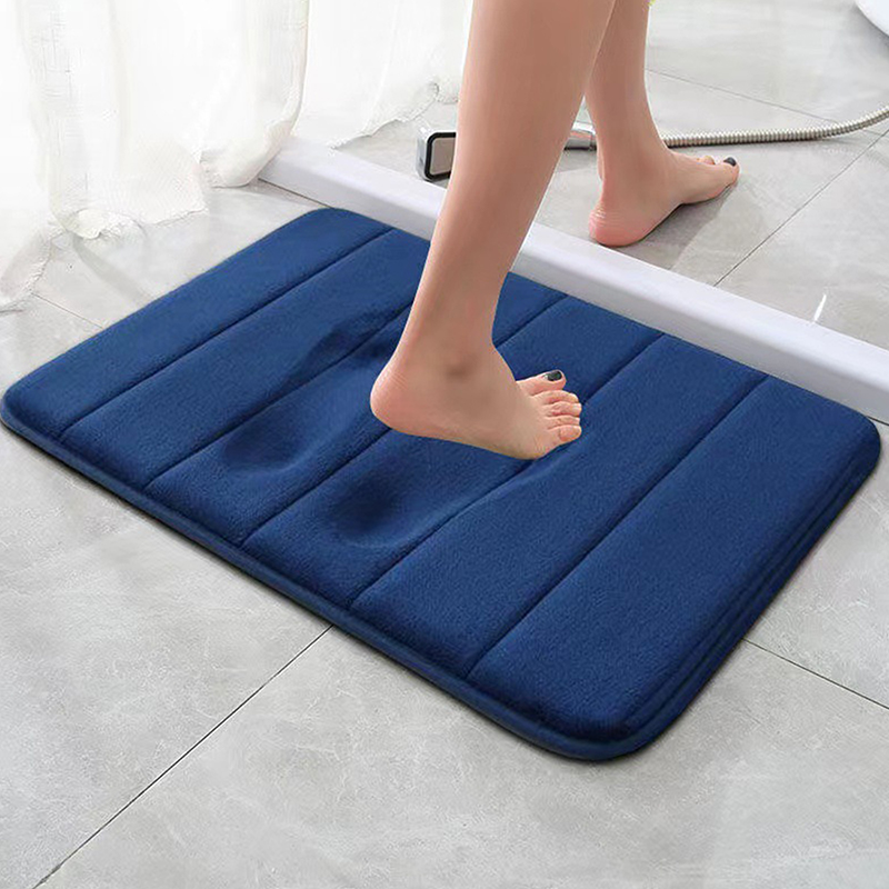 Alfombra antideslizante gruesa - Jet Home Bathroom Mats reseña y precio