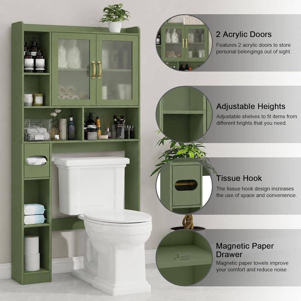 Gabinete de Almacenamiento Acr - Home And Bathroom reseña y precio
