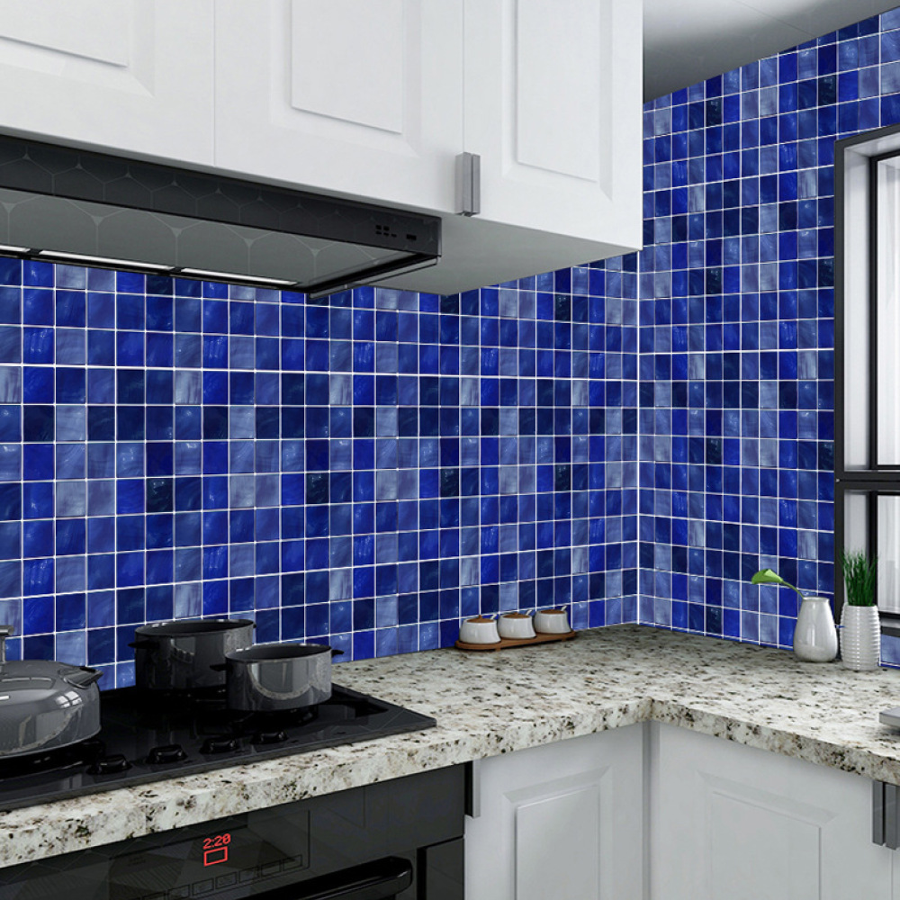 Pegatinas de azulejos de mosai - Home Bathroom Tiles Design reseña y precio