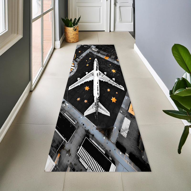 Alfombra de Fieltro con Diseño - Jet Home Bathroom Mats reseña y precio
