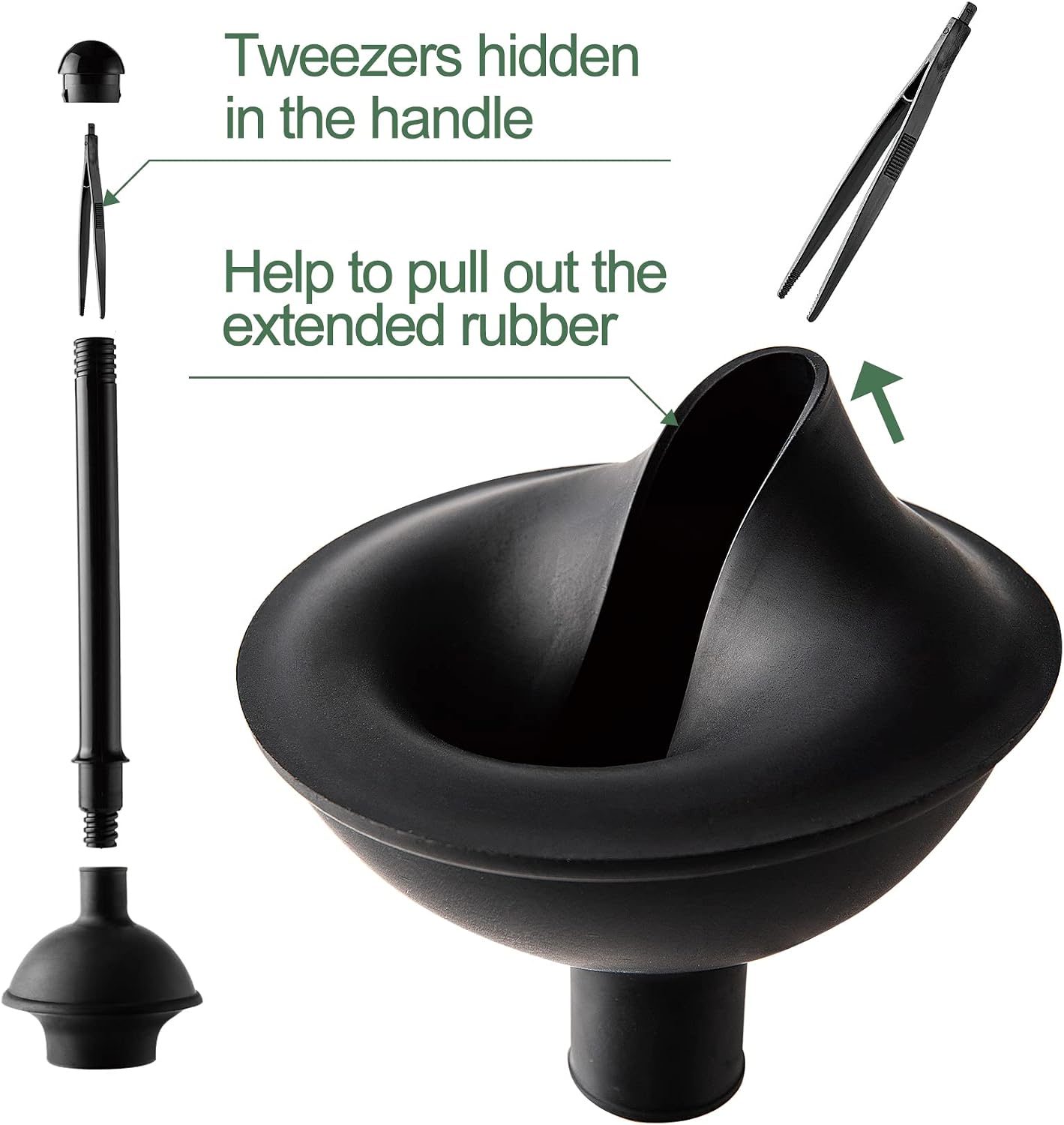 Juego de escobilla y desatasca - Toilet Brush Holder reseña y precio