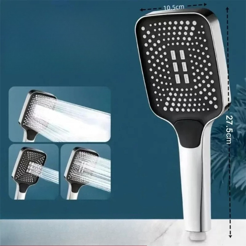 Cabezal de Ducha Ajustable de  - Shower Head Rain reseña y precio