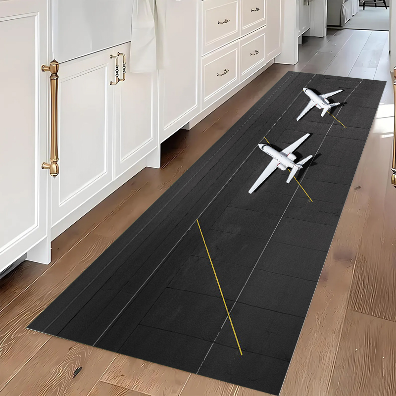 Alfombra de pasillo larga anti - Jet Home Bathroom Mats reseña y precio